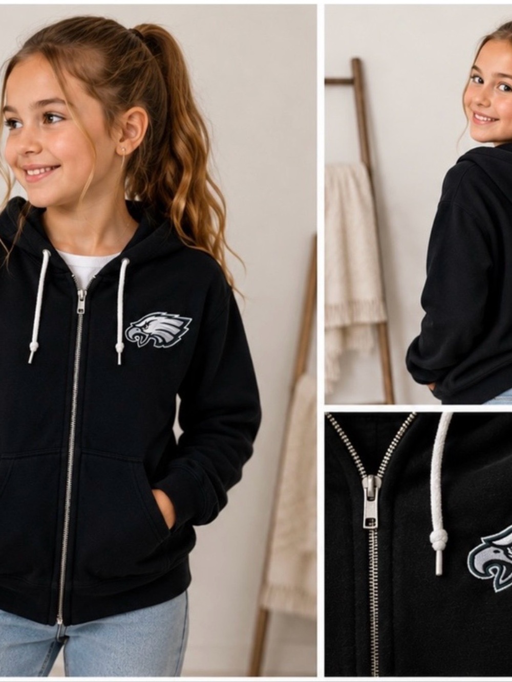 Eagles hoodie one of a kind custom made